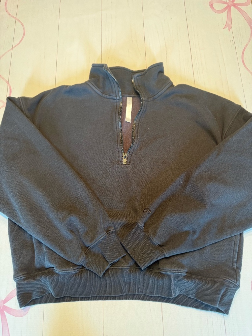 Fabletics Cozy Fleece 1/2 Zip Size L